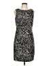 DressBarn Graphic Black Cocktail Dress Size 12 - photo 1