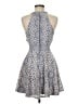 City Triangles Paisley Blue Cocktail Dress Size M - photo 2