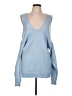 Angashion Blue Sleeveless Top Size L - photo 1