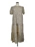 Prettygarden Animal Print Tan Casual Dress Size XL - photo 1