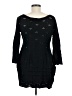 Nicole Miller Black 3/4 Sleeve Top One size - photo 2