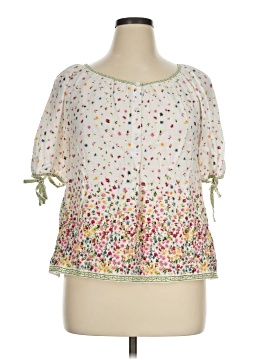 Max Studio Short Sleeve Blouse
