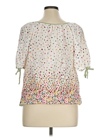 Max Studio Short Sleeve Blouse (view 2)