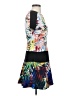 BCBGMAXAZRIA 100% Polyester Graphic Black Casual Dress Size 2 - photo 4