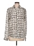 Greylin Tweed Ivory Long Sleeve Blouse Size L - photo 1