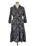 Unbranded Print Black Casual Dress Size 1X - photo 1