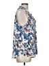 CAbi 100% Polyester Blue Sleeveless Blouse Size L - photo 4