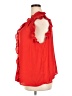 ELOQUII 100% Polyester Red Sleeveless Blouse Size 22 Plus - photo 5