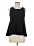 Deletta Black Sleeveless Top Size M - photo 1