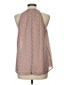Daniel Rainn Brown Burgundy Sleeveless Blouse Size L - photo 2