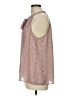 Daniel Rainn Brown Burgundy Sleeveless Blouse Size L - photo 5