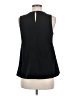 Deletta Black Sleeveless Top Size M - photo 2