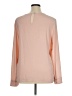 Halogen 100% Polyester Pink Long Sleeve Blouse Size XL - photo 2