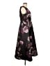 Kay Unger 100% Polyester Floral Black Cocktail Dress Size 10 - photo 4