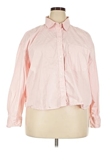 Banana Republic Factory Store Long Sleeve Blouse (view 1)