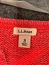 L.L.Bean 100% Cotton Red Pullover Sweater Size M - photo 7