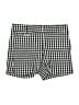 Ann Taylor Checkered-gingham Black Shorts Size 2 - photo 1