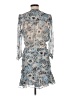 Veronica Beard 100% Silk Blue Cocktail Dress Size 8 - photo 2