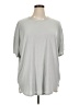 Active by Old Navy Solid Gray Short Sleeve T-Shirt Size XL - photo 1