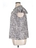 Nine West 100% Polyester Animal Print Silver Sleeveless Blouse Size XL - photo 5