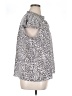 Nine West 100% Polyester Animal Print Silver Sleeveless Blouse Size XL - photo 4
