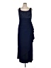 Alex Evenings 100% Polyester Blue Cocktail Dress Size 16 - photo 1
