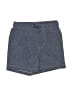 C&C California Chevron-herringbone Blue Denim Shorts 9-12 MO / 12 MO - photo 1