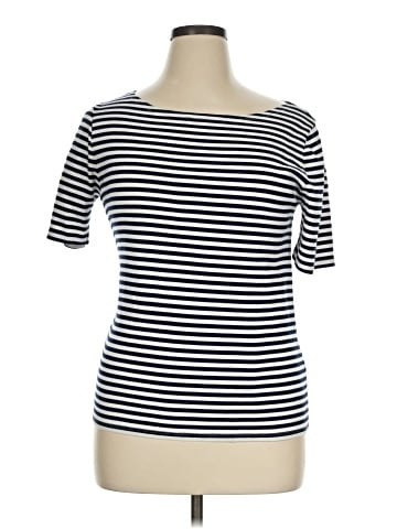 J.Crew Factory Store 3/4 Sleeve T-Shirt (view 1)