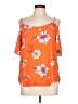Kaileigh Orange 3/4 Sleeve Blouse Size L (estimated) - photo 1