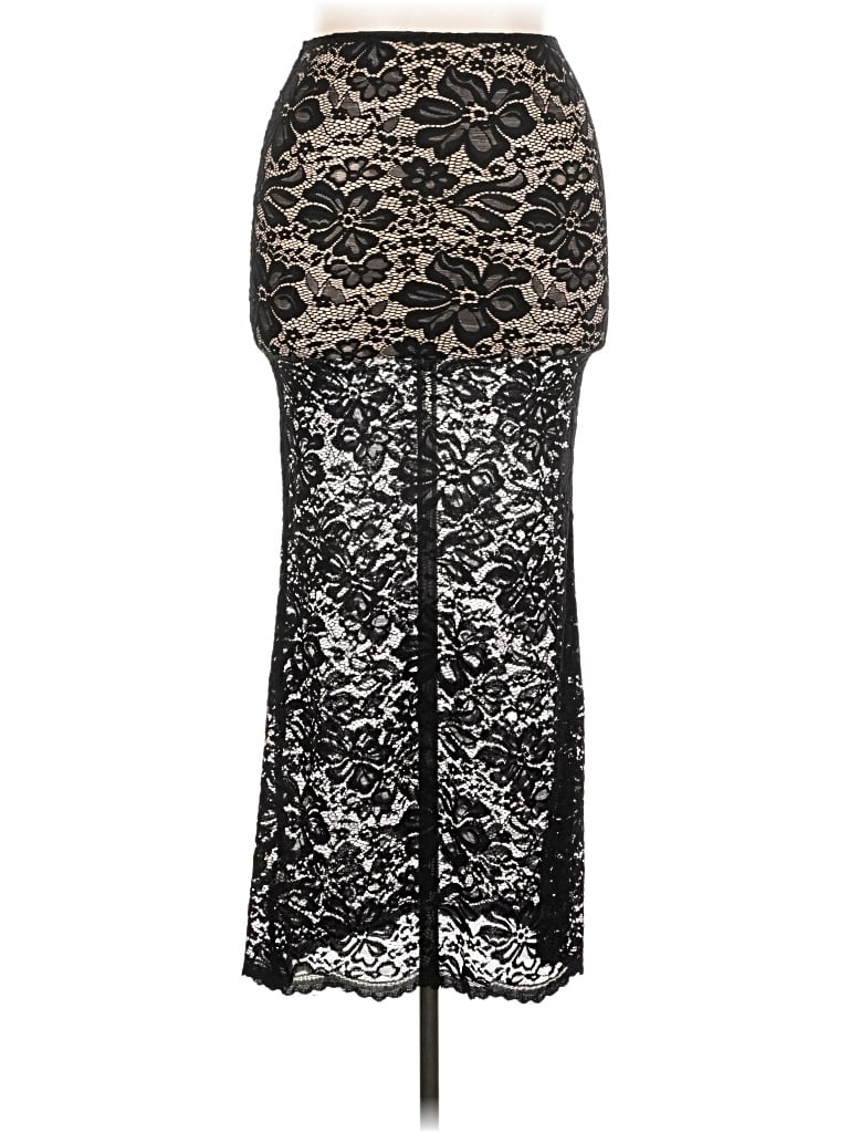 Pre-owned Unbranded Formal Skirt In Black