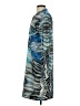 Grifflin Print Blue Casual Dress Size S - photo 5