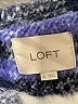 Ann Taylor LOFT 100% Polyester Plaid Purple Coat Size XL - photo 6