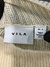 Vila Color Block Ivory Turtleneck Sweater Size S - photo 7
