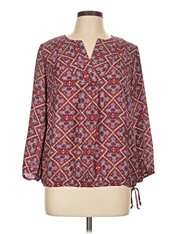 Laundry by Shelli Segal 3/4 Sleeve Blouse (view 1)