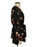 Free People 100% Rayon Black Long Sleeve Blouse Size XS - photo 4
