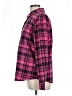 Riders by Lee 100% Polyester Plaid Pink Long Sleeve Blouse Size L - photo 5