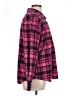 Riders by Lee 100% Polyester Plaid Pink Long Sleeve Blouse Size L - photo 4