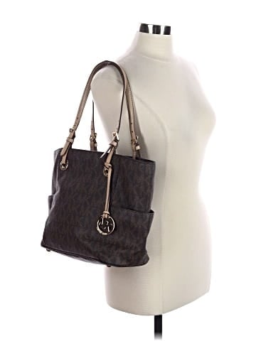 MICHAEL Michael Kors Leather Tote (view 2)