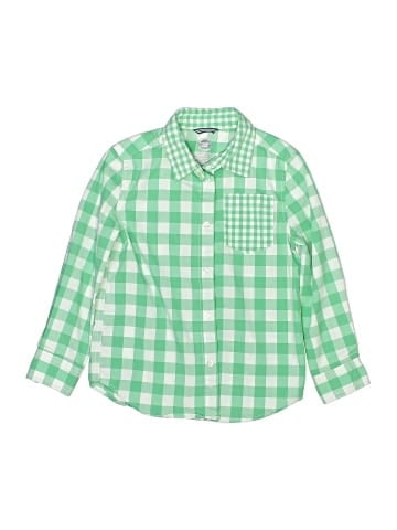 Wonder Nation Long Sleeve Button-Down Shirt (view 1)