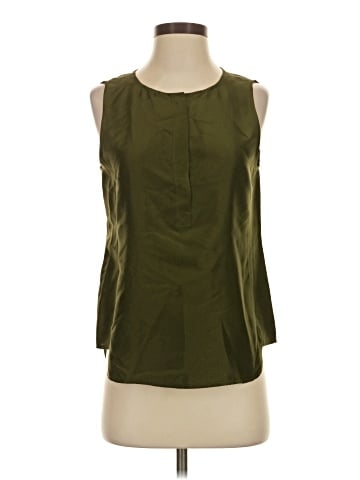 J.Crew Sleeveless Silk Top (view 1)
