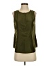 J.Crew 100% Silk Green Sleeveless Silk Top Size 2 - photo 1
