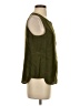 J.Crew 100% Silk Green Sleeveless Silk Top Size 2 - photo 4