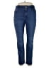 Nine West Solid Blue Jeans Size 14 - photo 1