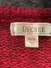 Decree Burgundy Cardigan Size XL - photo 7