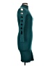 Almost Famous 100% Polyester Solid Teal Cocktail Dress Size L - photo 4