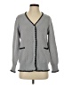Unbranded 100% Polyester Polka Dots Gray Cardigan Size S - photo 1