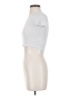 Sunday Best Silver Short Sleeve Turtleneck Size XS - photo 5