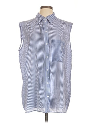H&M Sleeveless Button-Down Shirt (view 1)