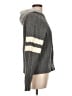 Central Park West Chevron-herringbone Gray Pullover Sweater Size L - photo 4