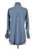 Be Cool 100% Tencel Blue Long Sleeve Button-Down Shirt Size S - photo 2